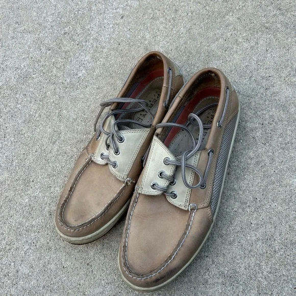Sperry Tan men’s Boat Shoes - Picture 4 of 7
